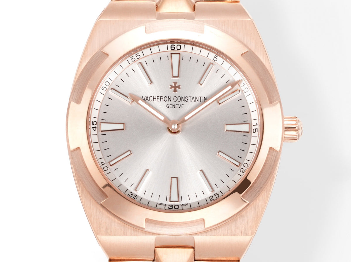 Automatic Watch for OVERSEAS 41MM Rose White