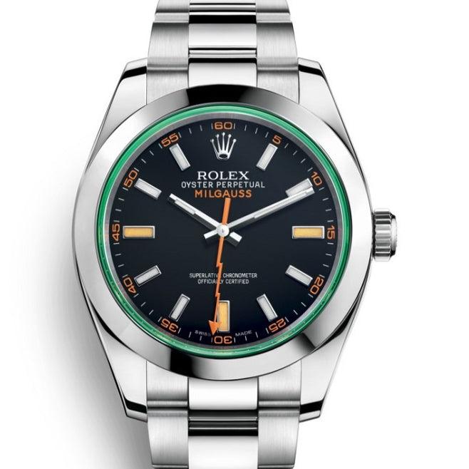 Replica Automatic Watch for Men 40mm MILGAUSS Black Dial