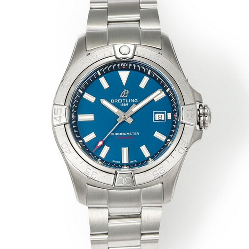 Automatic Watch for AVENGER A17328101 Steel Strap Blue 42MM Dial