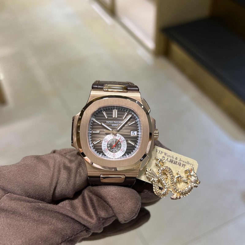 Luxury Automatic Watch for NAUTILUS 5980R-001 40.5mm Steel Strap