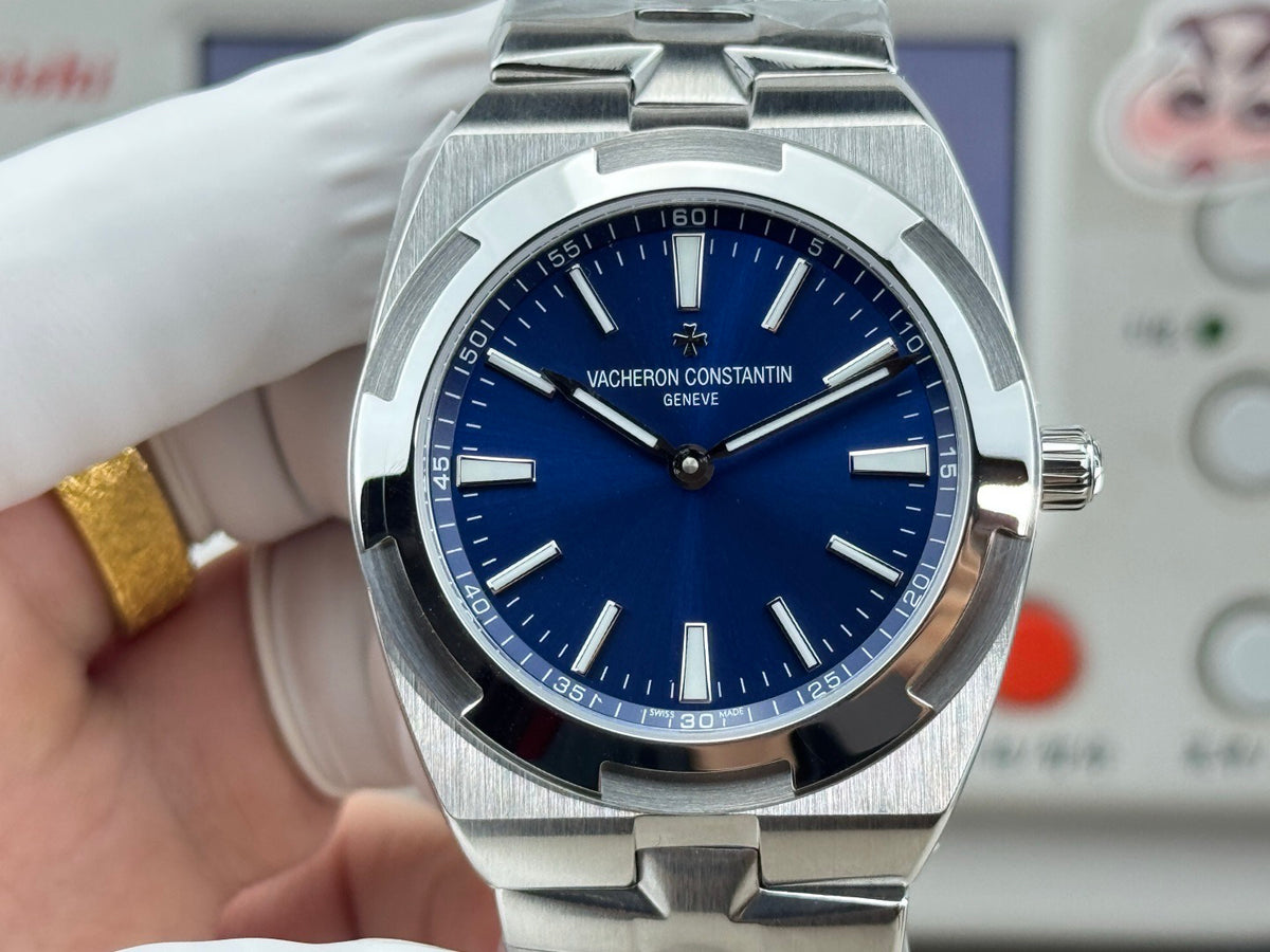 Automatic Watch for OVERSEAS 4520V/210A-B128 Blue 41MM