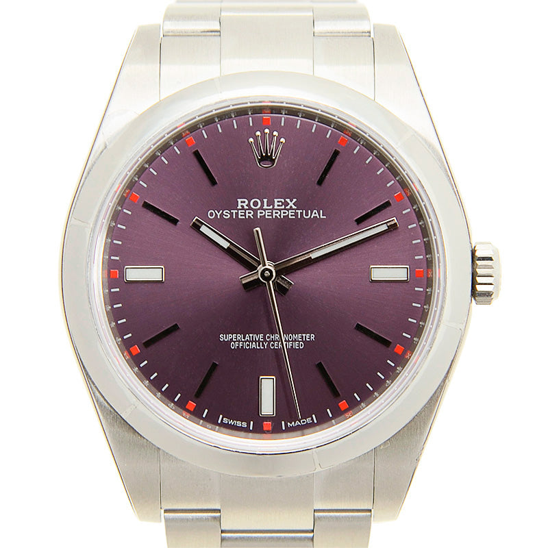 Automatic Mechanical Watch for OYSTER PERPETUAL 114300PUR_O 39MM Dial