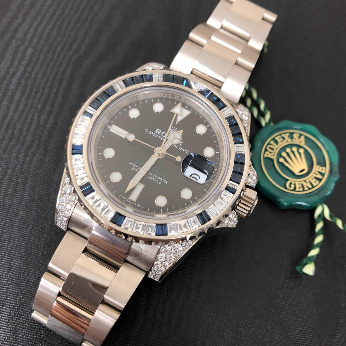 Automatic Mechanical Watch For GMT-MASTER II 116759SA 40MM Dial
