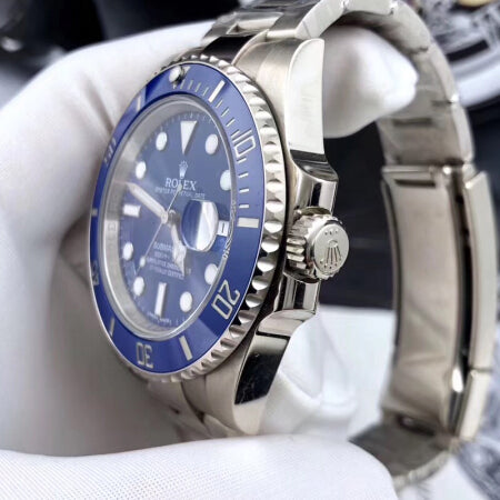 Luxury Automatic Watch for Men Submariner 116619LB-97209 Blue 40MM Dial