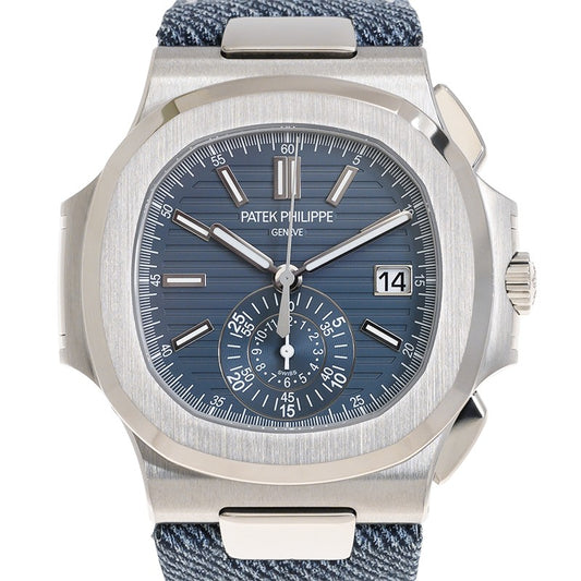 Luxury Automatic Watch for NAUTILUS 5980/60G-001 40.5mm Steel Strap