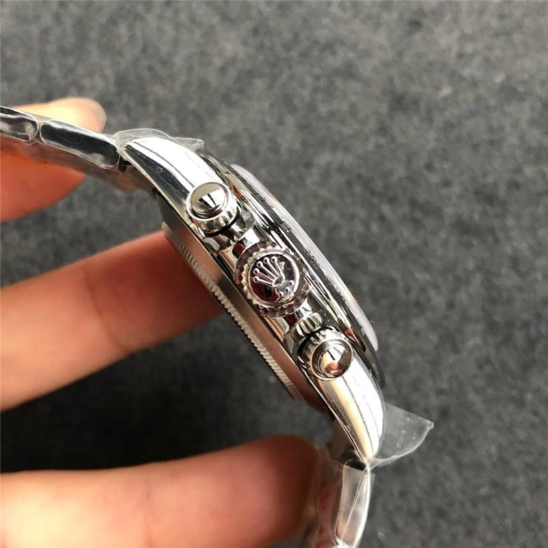 Replica Automatic Watch for Men Cosmograph Daytona 40MM Silver White Dial