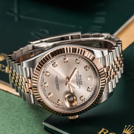 Luxury Automatic Watch for Men Datejust Rose 41MM Dial
