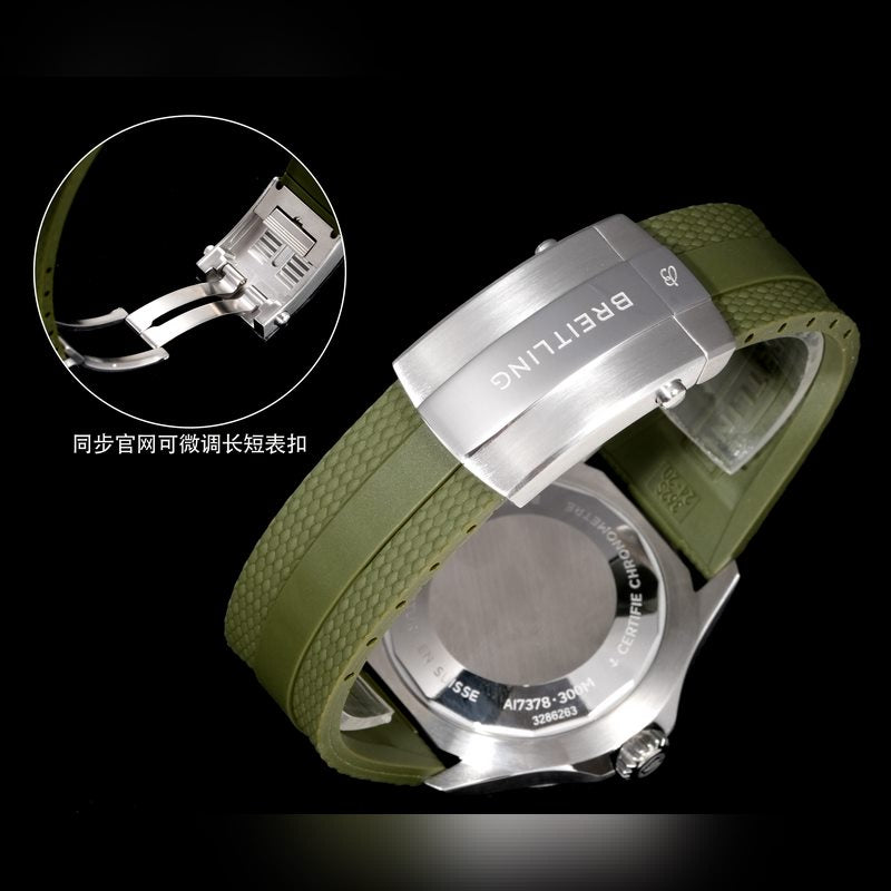 Automatic Watch for SUPEROCEAN E10379D31L1S1 Rubber Strap 46MM