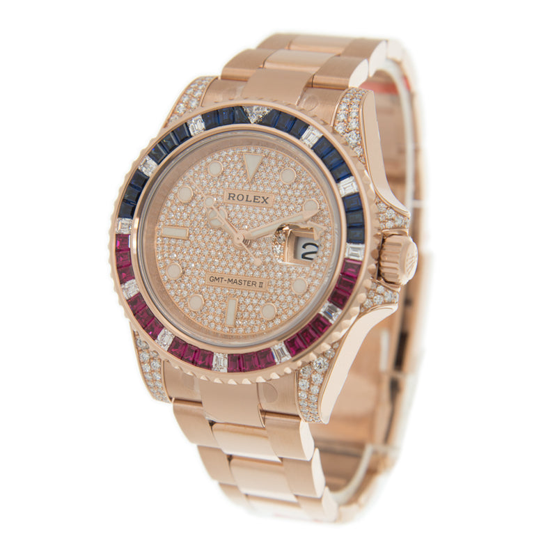 Automatic Mechanical Watch for GMT-MASTER II 126755SARU-0001 40MM Dial
