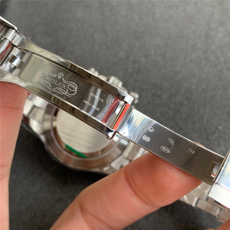 Replica Automatic Watch for Men Cosmograph Daytona 40MM Silver White Dial