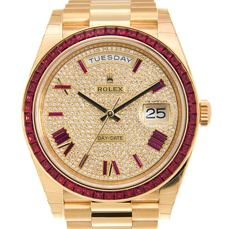 Automatic Mechanical Watch For DAY-DATE 228398TRU 40MM Dial