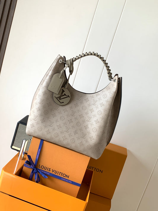 Top-tier Authentic-Grade Quality Sac Carmel Bag  M53188 Grey Size：40 x 17 x 35 cm