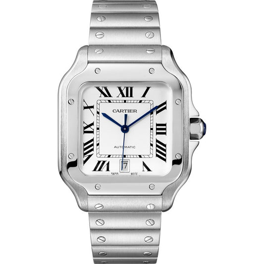 Replica Automatic Watch for SANTOS 47.5*39.8mm White Dial