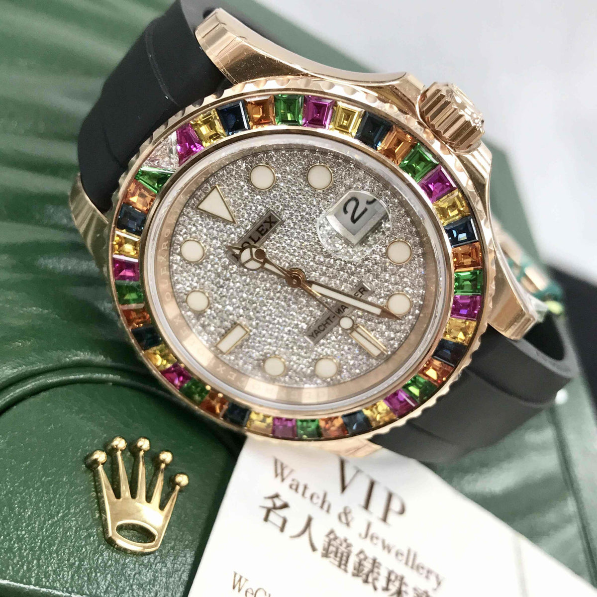 Automatic Mechanical Watch for YACHT MASTER 116695SATS-0001 40MM Dial