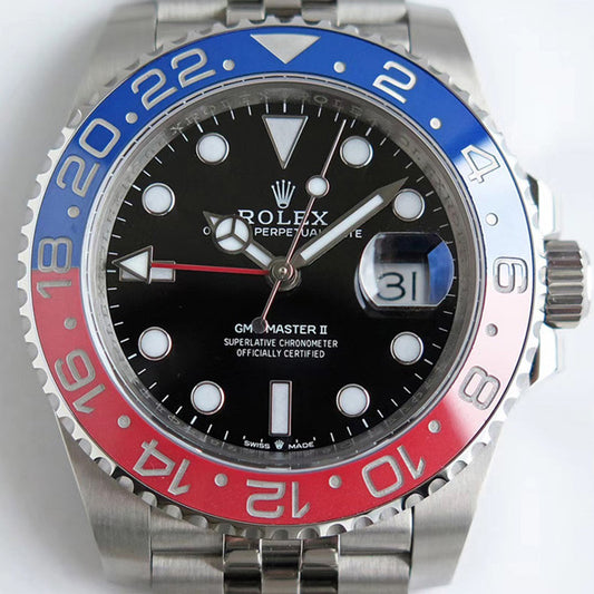 Replica Automatic Watch for Men GMT Master II m126710blro-0001 40mm Dial