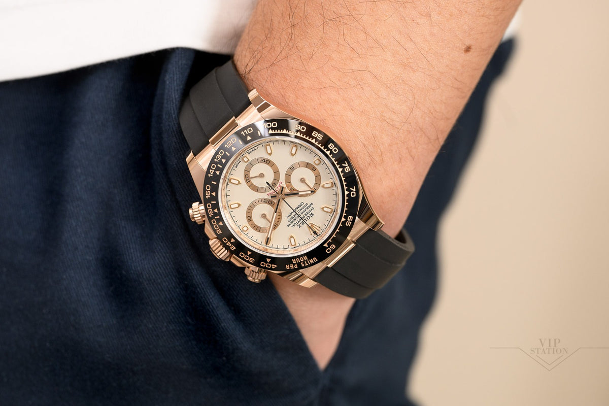 Automatic Watch for DAYTONA 116515LN-0019/14 IVORY 40MM Dial