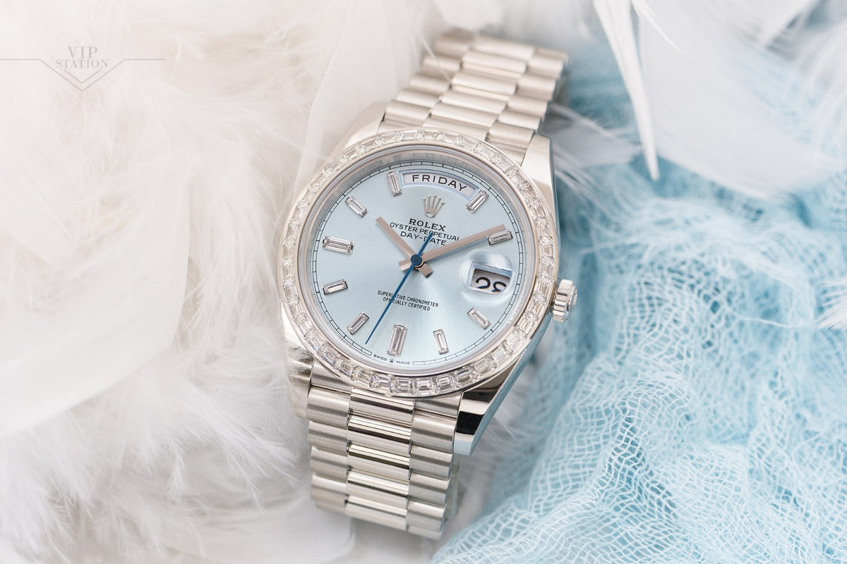 Automatic Mechanical Watch For DAY-DATE 228396TBR-0002 40MM Dial